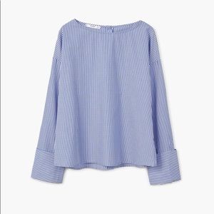 Mango women’s striped blouse size 6